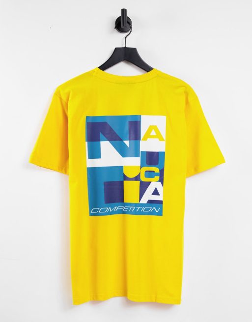 yellow nautica t shirt