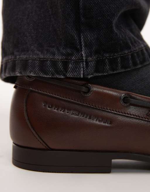 Náuticos marrones flexibles de Tommy Hilfiger, 2 de 4