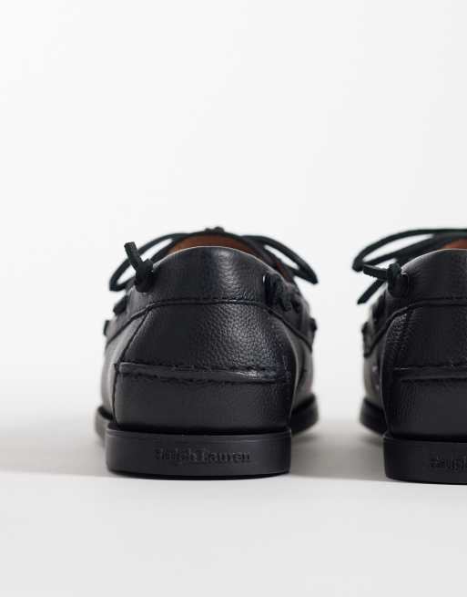 Náuticos negros de cuero con borlas de Polo Ralph Lauren, 4 de 4