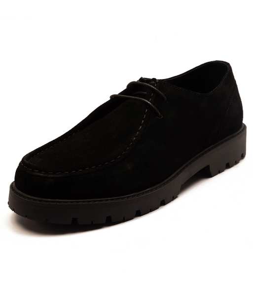 Náuticos negros de estilo casual con cordones de cuero Jovi de Off The Hook, 3 de 4