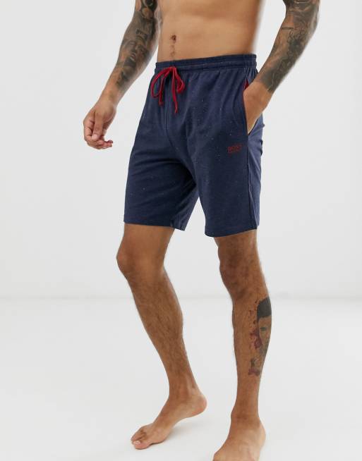  Navy bodywear-suit med logo i nippet stof fra Boss, 3 af 3