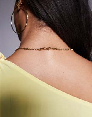 Neck On The Line 3mm Rope Chain Necklace
