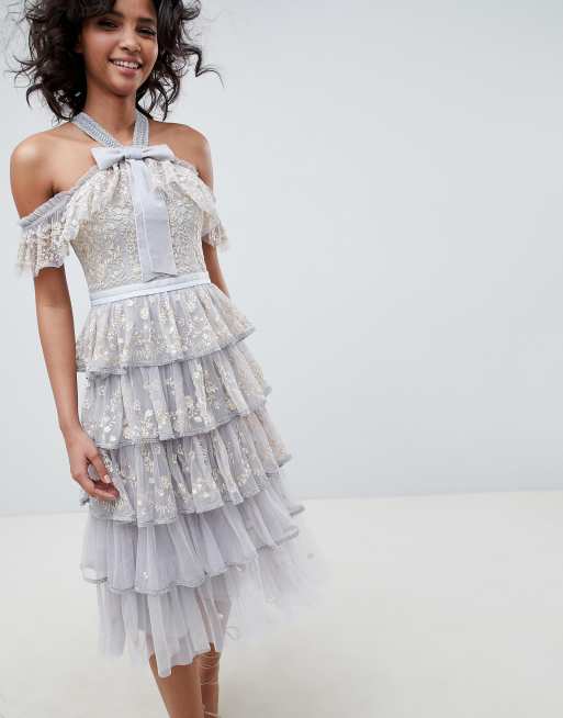 Needle and 2025 thread bow dress
