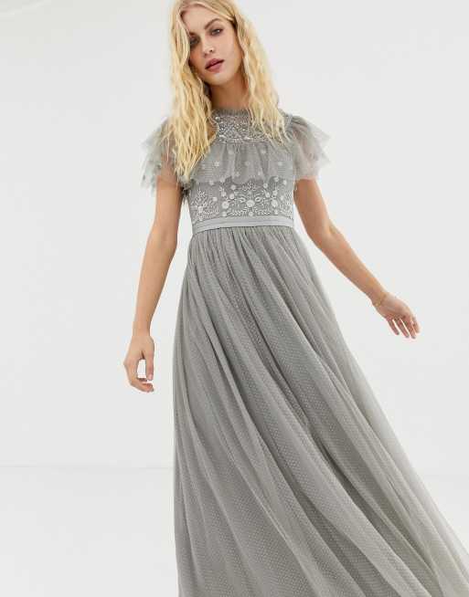 Ash 2024 grey gown