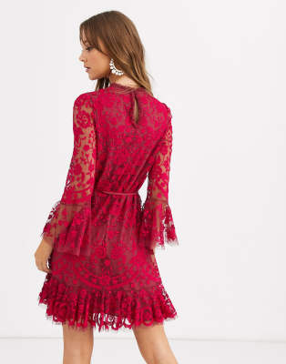 needle and thread red dress