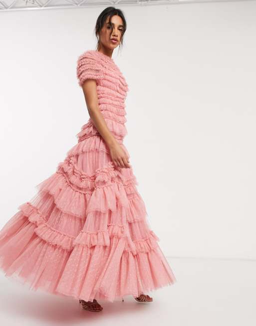 Needle and thread 2025 pink tulle dress