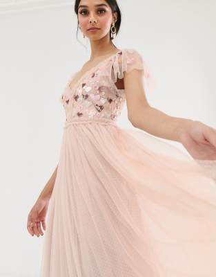 needle and thread pink dress