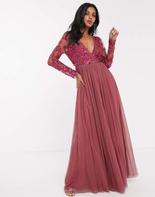 needle and thread maxi