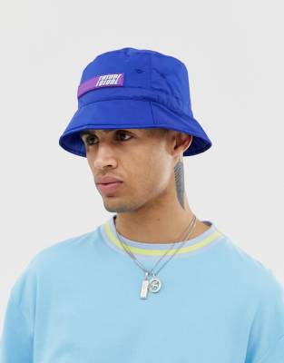 Панама NB Bucket hat голубая