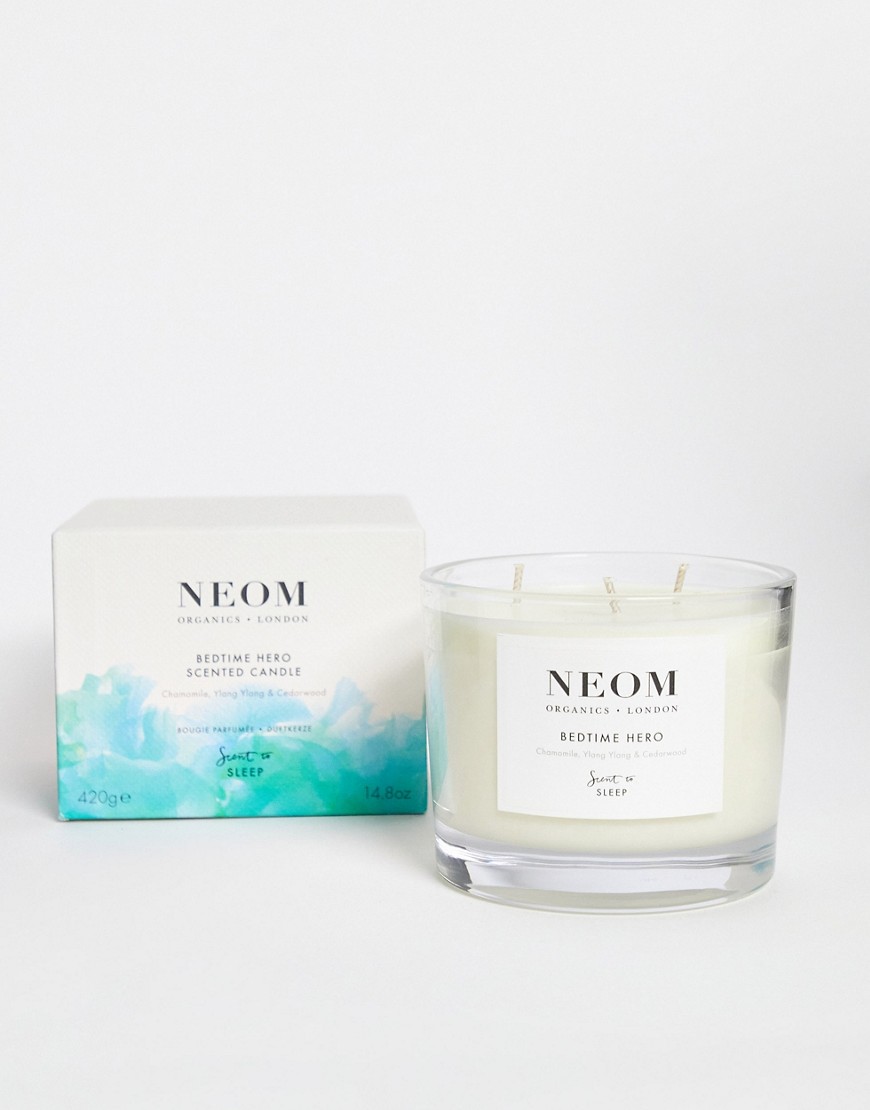 NEOM Bedtime Hero Scented Candle (3 Wick)-No colour
