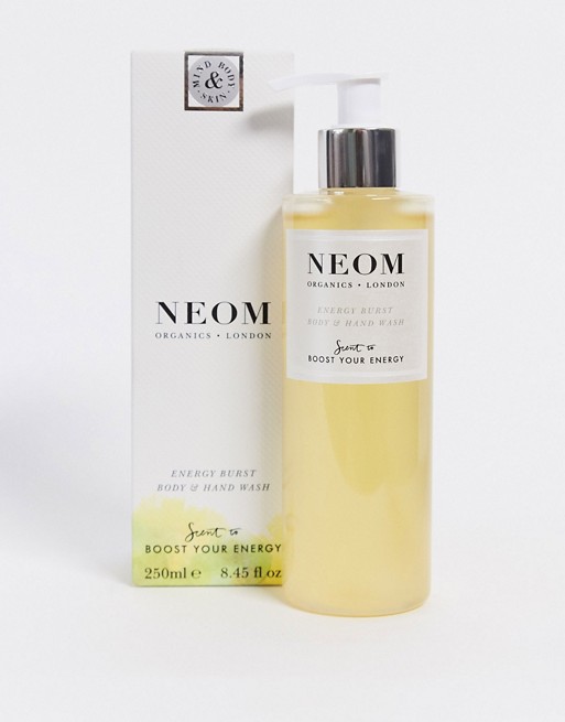 NEOM Burst of Energy Grapefruit Lemon & Rosemary Body & Hand Wash