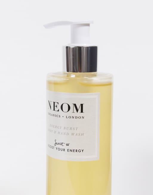 NEOM – Burst of Energy – Hand- och kroppstvätt med grapefrukt, citron och rosmarin, 3 av 4