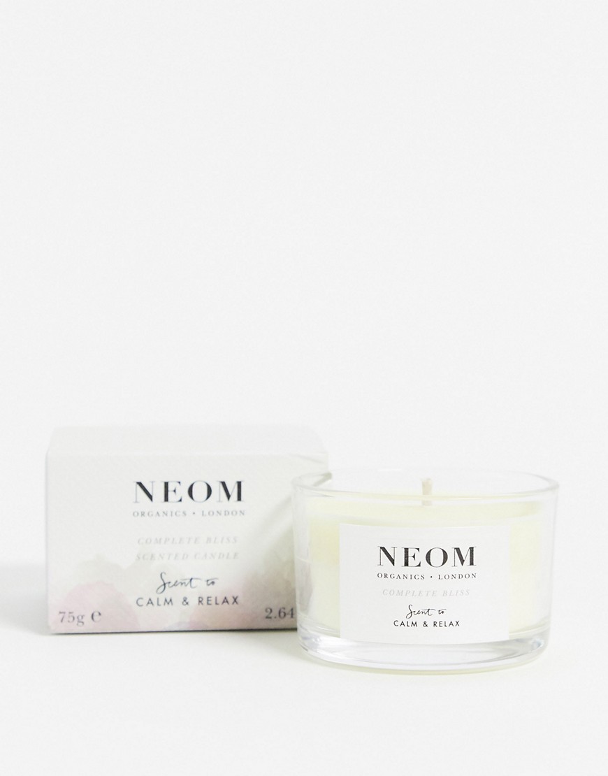 Neom Complete Bliss Scented Candle (Travel)-No Colour