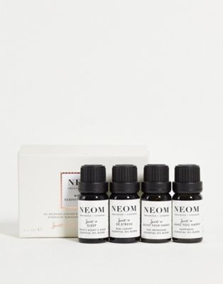 NEOM Essential Oil Blends Collection 4x 10ml