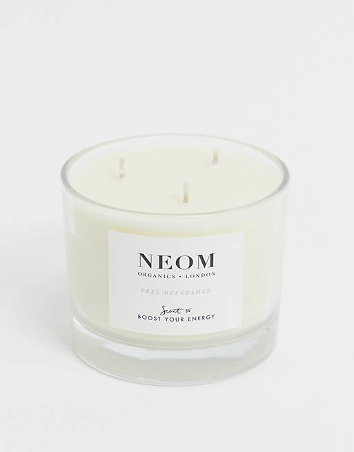 NEOM Feel Refreshed 3 Wick Scented Candle
