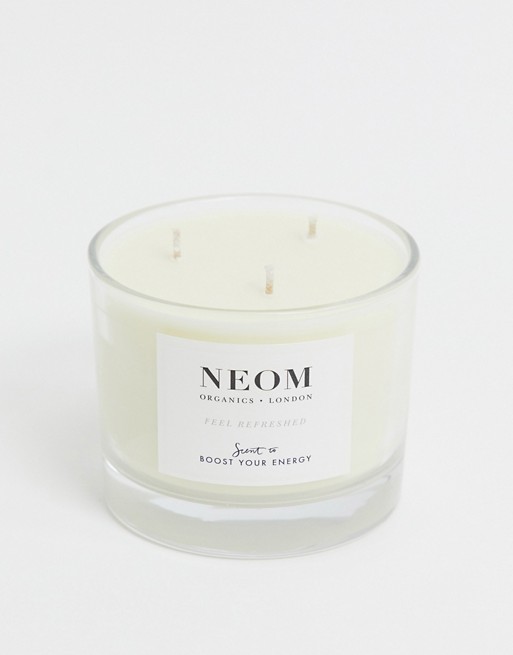 NEOM Feel Refreshed 3 Wick Scented Candle