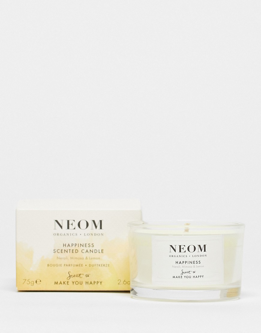 NEOM Happiness Scented Candle (Travel)-No colour