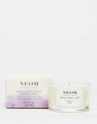NEOM Perfect Night's Sleep Lavender Jasmine & Basil Travel Sized Scented Candle | ASOS