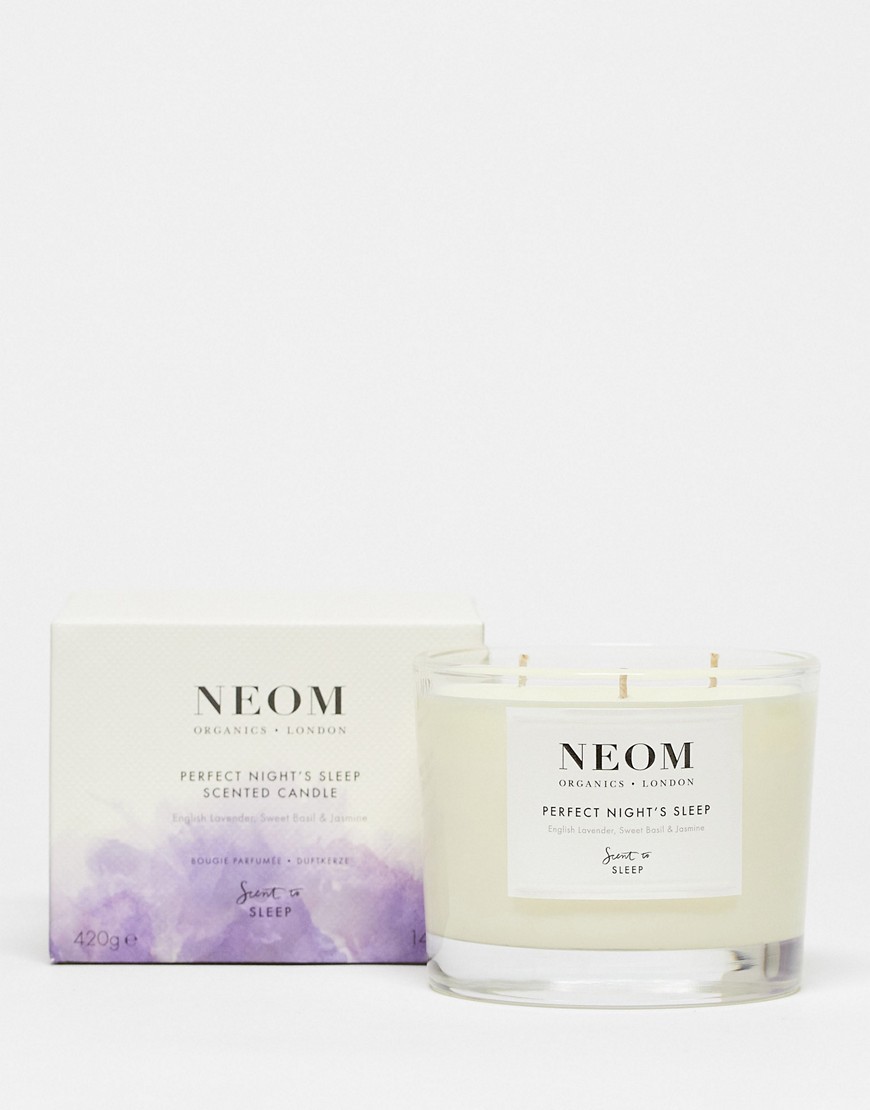 NEOM Perfect Night's Sleep Scented Candle (3 Wick)-No colour