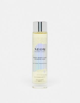 NEOM Perfect Night’s Sleep Wellbeing Soak Multi-Vitamin Bath Oil 100ml-No colour