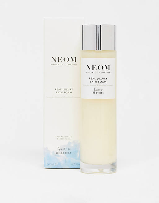 NEOM Real Luxury Lavender Rosewood & Jasmine Bath Foam 200ml
