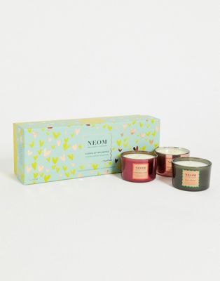 NEOM Scents of Wellbeing Candle Set