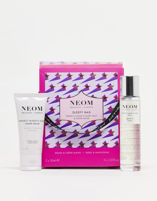 NEOM Sleepy Bag Sleep Mist and Hand Balm Gift Set