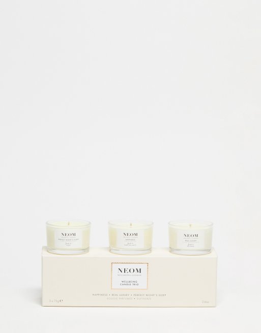 Neom Wellbeing Candle Trio 15 Saving ASOS