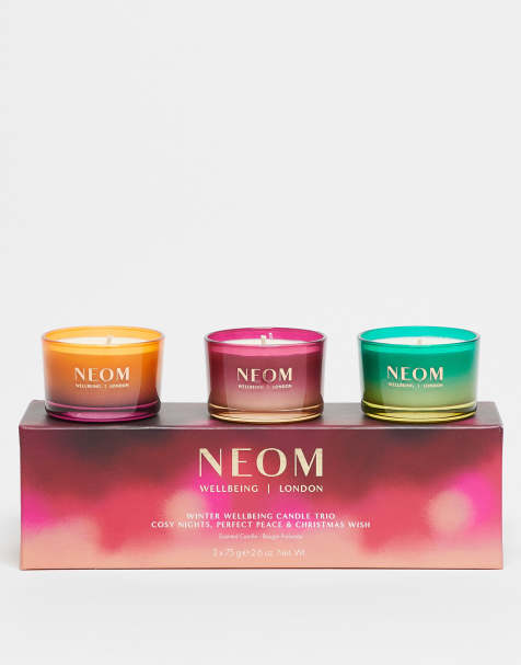 NEOM Winter Wellbeing Candle Trio - view 1