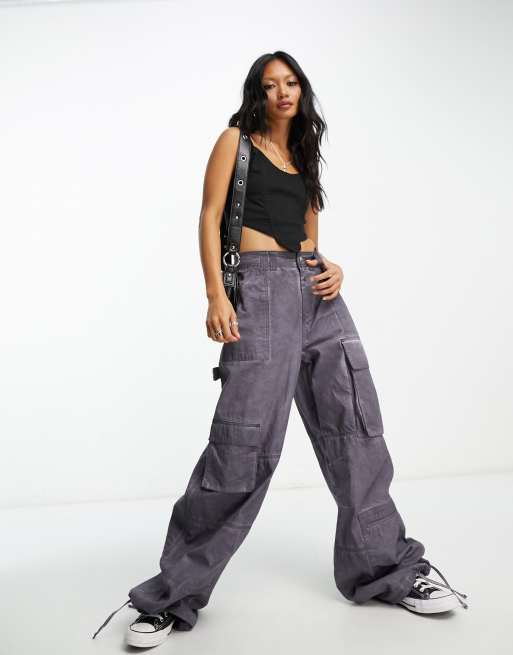 Baggy on sale neon pants