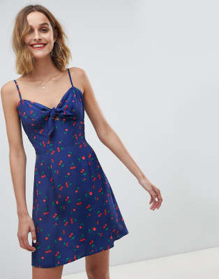 cherry cami dress