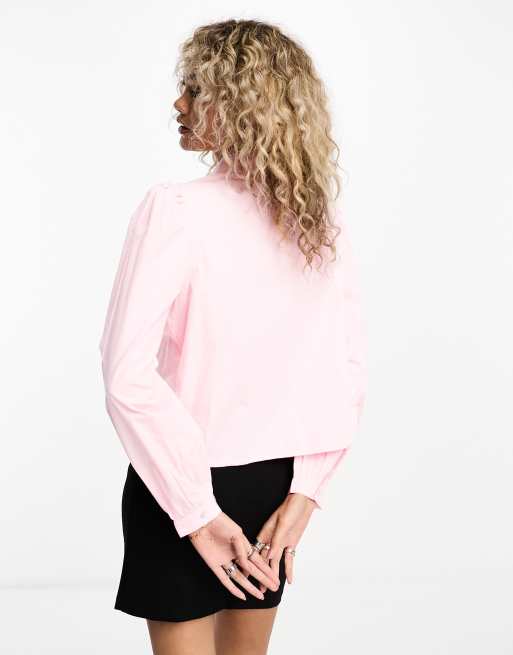 pink neon blouse