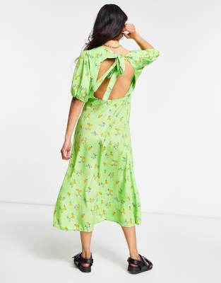 neon rose dress asos