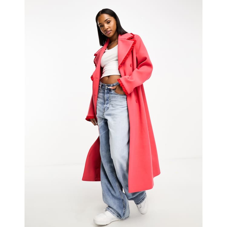 Neon rose outlet coat