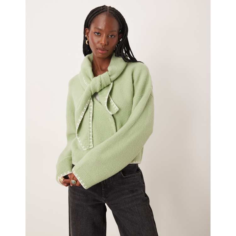 トップス OLD PARK | SCARF CARDIGAN OLD PARK SCARF CARDIGAN ASSORT size:M [OP-289]