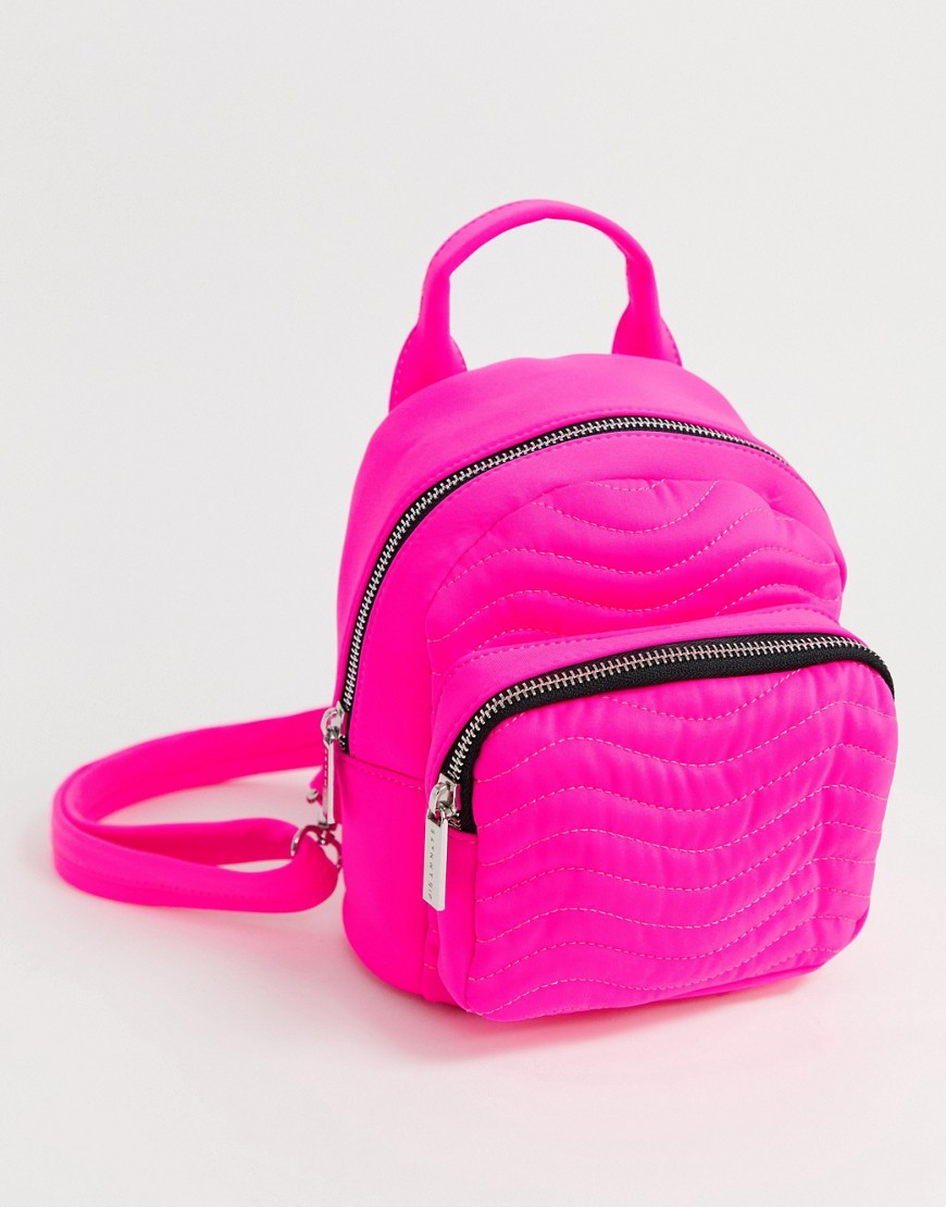 фото Неоново-розовый рюкзак skinnydip