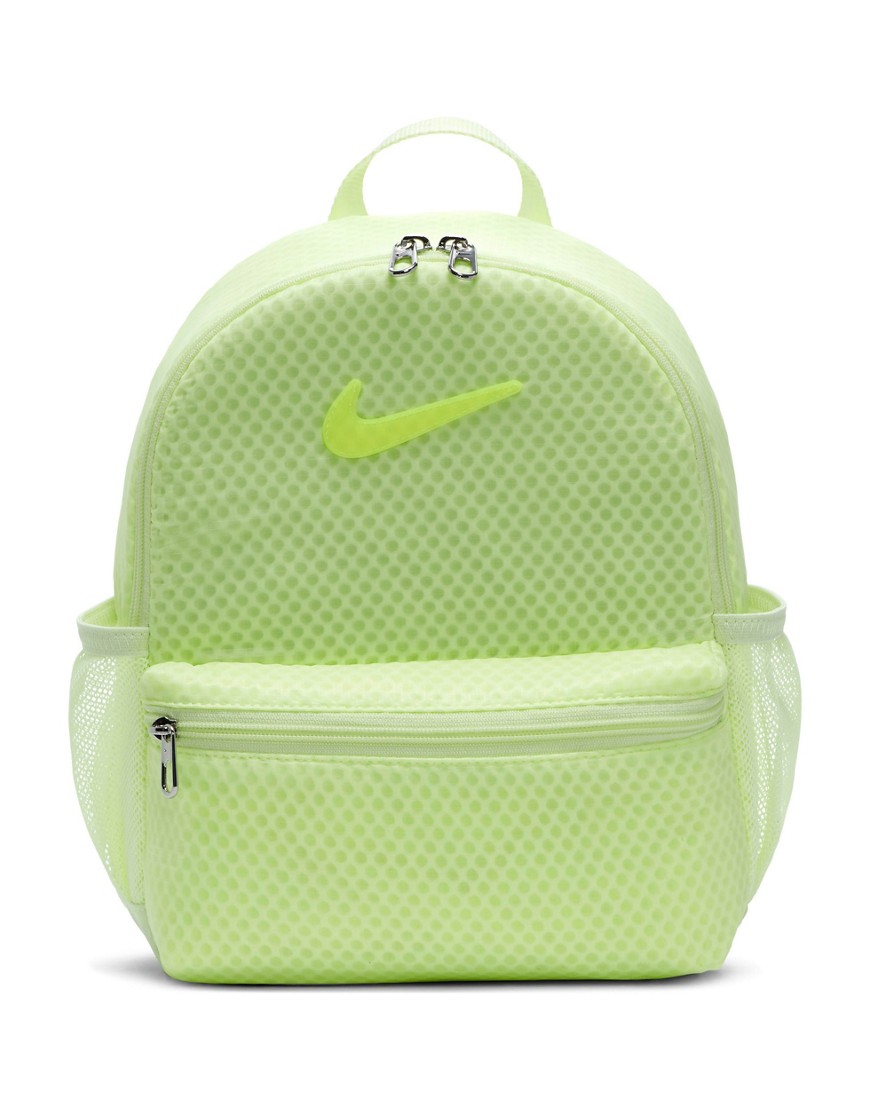 фото Неоново-зеленый мини-рюкзак nike