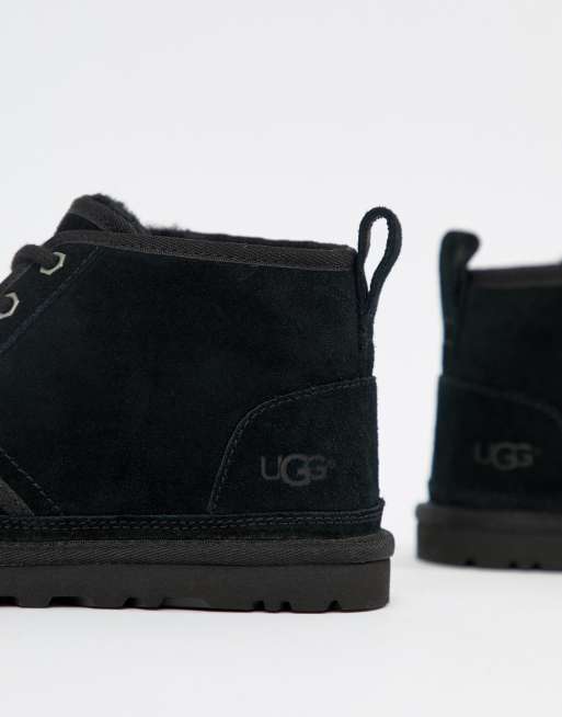 Neumel sorte ankelstøvler med snører fra UGG, 4 af 4