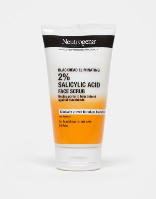 Neutrogena Blackhead Eliminating Facial Scrub 150ml-No colour