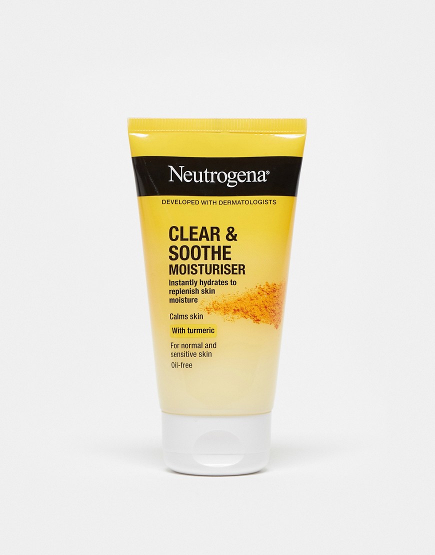Neutrogena Clear & Soothe Moisturiser for Spot-Prone Skin 75ml-No colour