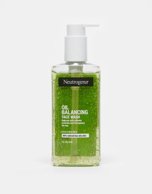 Neutrogena Oil Balancing Facial Wash for Oily Skin 200ml-No colour