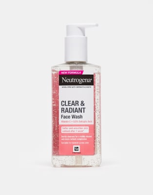 Neutrogena Refreshingly Clear Facial Wash for Blemish-Prone Skin 200ml-No colour