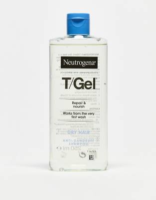 Neutrogena T/Gel Anti-Dandruff Shampoo for Dry Hair 250ml-No colour
