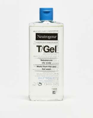 Neutrogena T/Gel Anti-Dandruff Shampoo for Oily Scalp 250ml-No colour