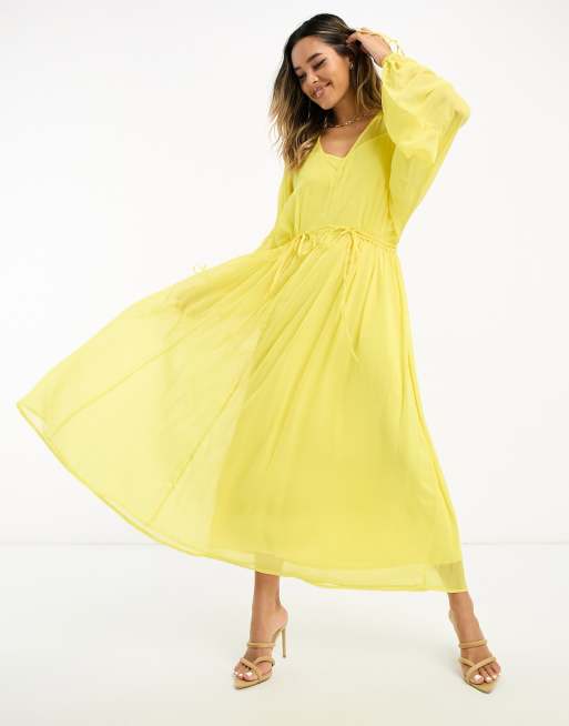 Never fully dressed yellow sales dress