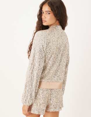 Never Fully Dressed Bomber Jacket In Gold