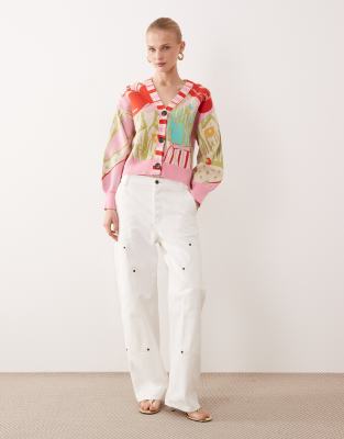 Never Fully Dressed Cardigan In Multi