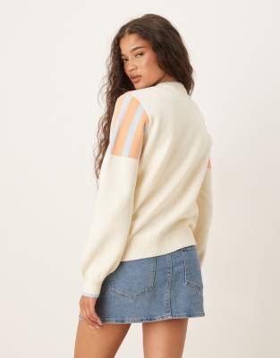 Never Fully Dressed Isla Forrest Cardigan In Neutral