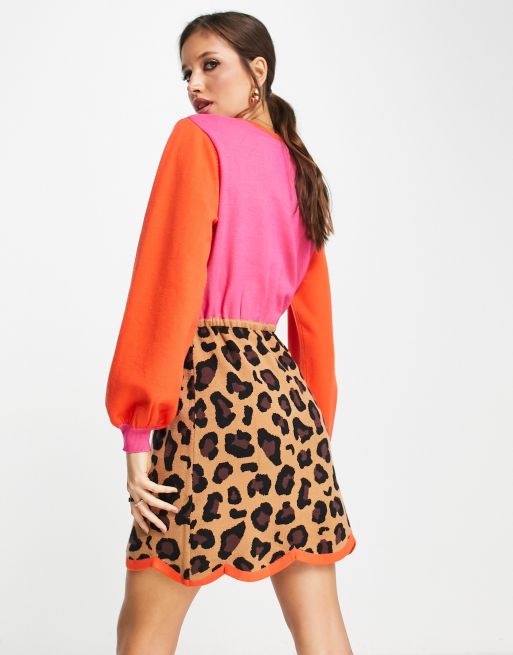 Never fully dressed hot sale leopard skirt review