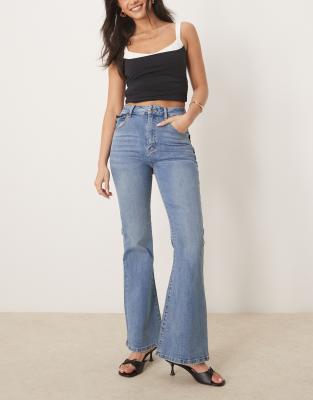 Never Fully Dressed - Denimjeans med svaj og bølgekanter - view 1